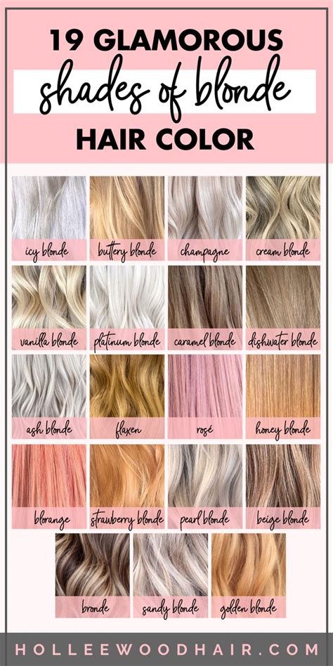 10 Different Shades Of Blonde Hair Color・2021 Ultimate Guide Blonde