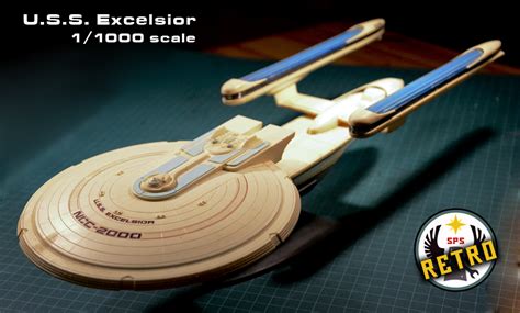 Uss Excelsior Ncc 2000 11000 Scale Model