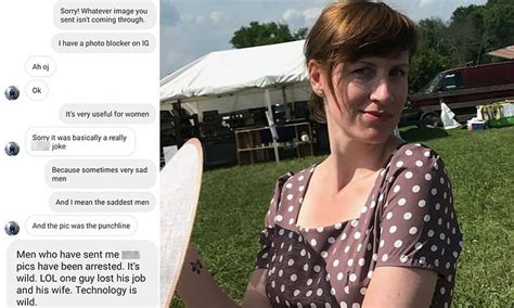 woman pranks man who sent her an unsolicited snap of his private parts daily mail online