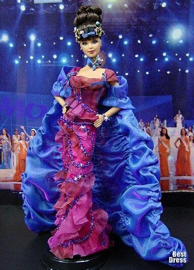Miss Universe Doll Платья Барби Куклы барби