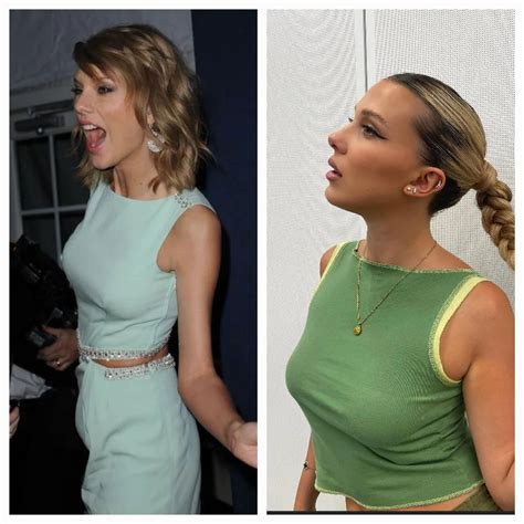 Hey Look At My Boobs Taylor Swift Vs Millie Bobby Brown Rcelebbattles