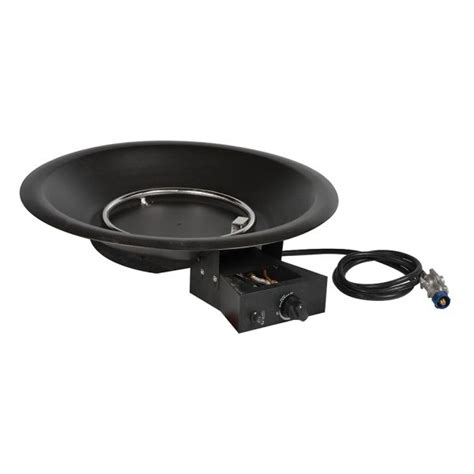 Extend your time spent outdoors—whether that means hours or months—with the addition of a fire feature or other heat source for your patio, deck, or backyard. DIY Round Gas Fire Pit Kit | Bond MFG Heating