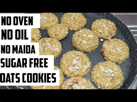 The most common sugar free oatmeal cookies material is soy. Healthy Sugar Free Oats Cookies For Diabetic/3 Ingredients Oats Cookies - YouTube