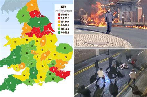 The Most Dangerous Places To Live In England And Wales Revealed As