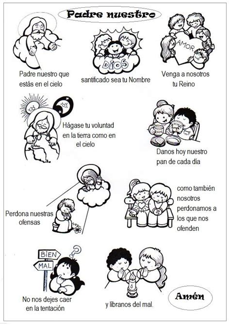 La Catequesis Recursos Catequesis Oración Padrenuestro Oraciones