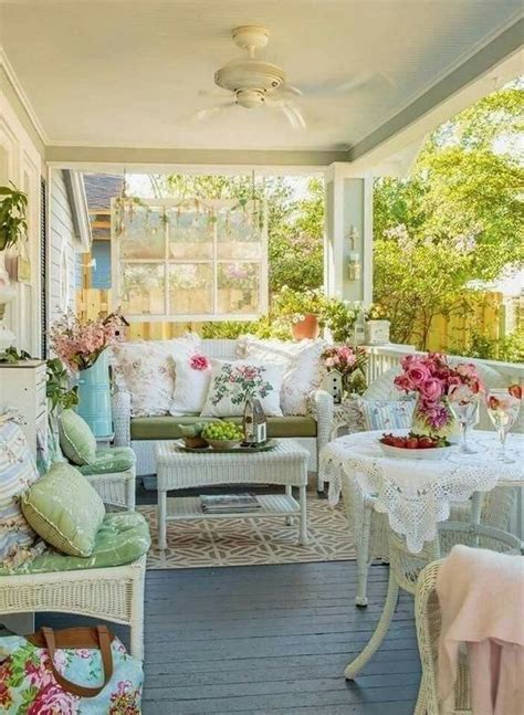 50 Stunning Front Porch Design And Decorating Ideas Shabby Chic Room
