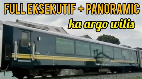 Kereta Argo Wilis Bawa Rangkaian Panoramic Hunting Siang Hari Banyak Kereta Elit Lewat Youtube