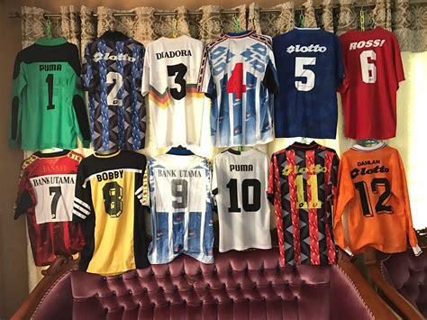 Collection Of Vintage Football Jerseys To Be Displayed At Lan Berambeh Event Borneo Post Online