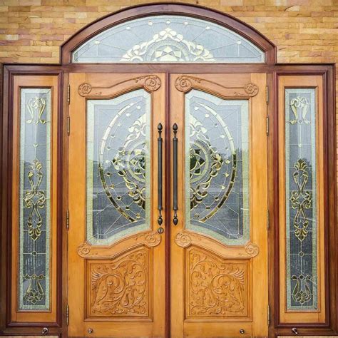 Double Door Traditional South Indian Main Door Designs This Antique