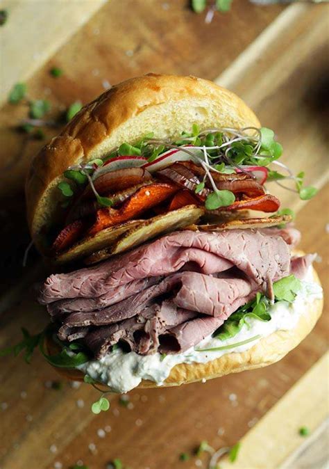Roast Beef Sandwich Recipe With Horseradish Cream Chef Billy Parisi