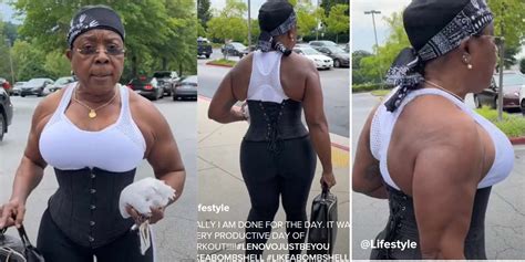 71 year old woman who still visits the gym amazes social media users with her figure in video