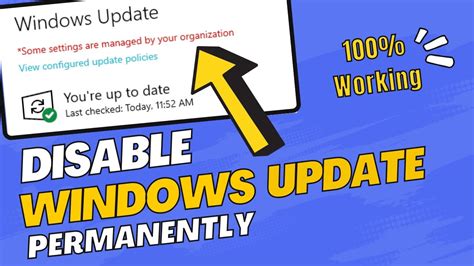 How To Disable Windows 10 Automatic Updates Permanently 2023 Turn Off