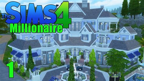 Im Rich Sims 4 The Sims 4 Millionaire Ep1 Youtube