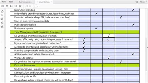 Project Management Sheets Template