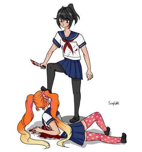 Ayano And Osana Ft Death By Soaplake On Deviantart