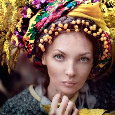 Beautiful Portraits Of Modern Women Giving New Meaning To Traditional Ukrainian Crowns Folk
