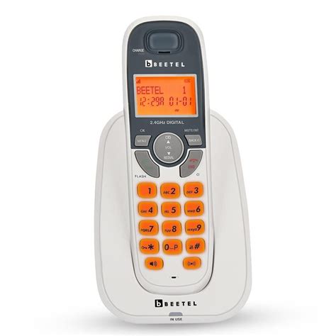 Beetel X70 Cordless Landline Phone White Rs2460 Lt Online Store