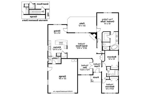 Craftsman House Plans - Ridgefield 30-696 - Associated Designs