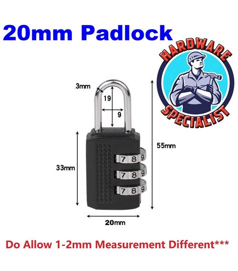 Resettable Combination Padlock