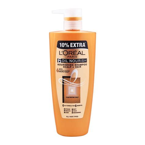 L'oreal paris extraordinary oil for dry hair, 100ml. Order L'Oreal Paris 6 Oil Nourish Scalp + Hair Nourishing ...
