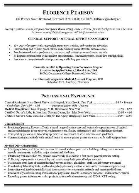 sample resume nursing student  experience