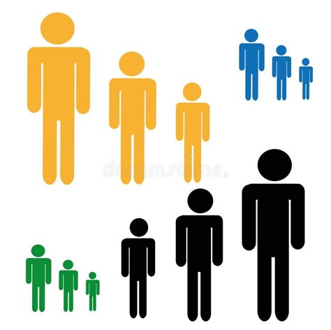Colored Pictograms People Stock Illustrations 56 Colored Pictograms