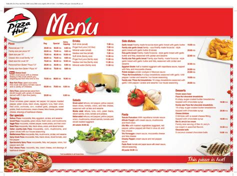 It introduces new products and removes other products that aren't bestsellers. Pizza Hut Menu Prices US - www Pizzahut com