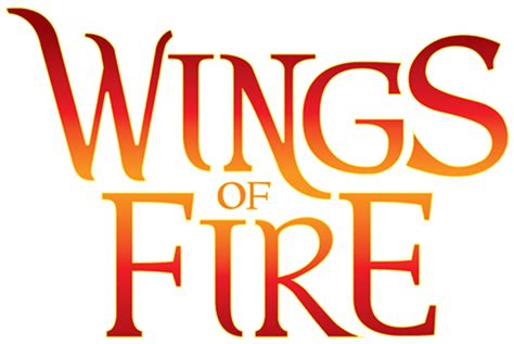 Wings Of Fire Square Title Logo Transparent Red By Scarletoftheskywings