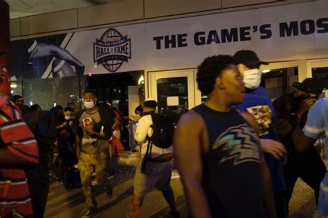 College Football Hall Of Fame Damaged Looted During Protests In