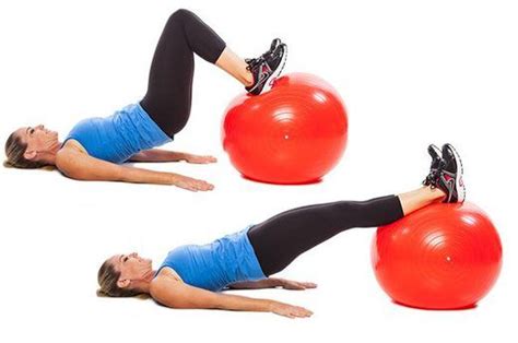 Stability Ball Workout For A Strong Well Defined Core And Legs