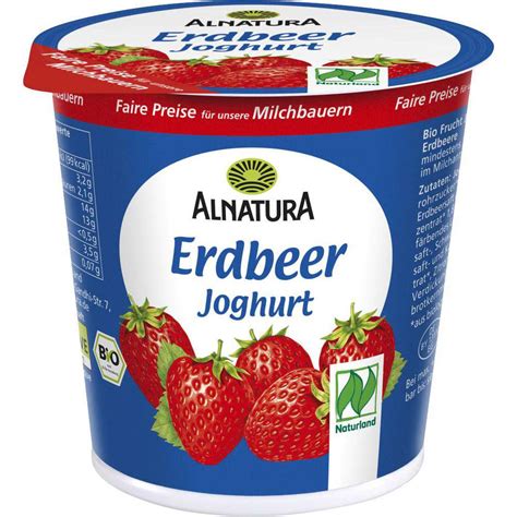 Fruchtjoghurt Erdbeere Von Alnatura Ansehen Globus