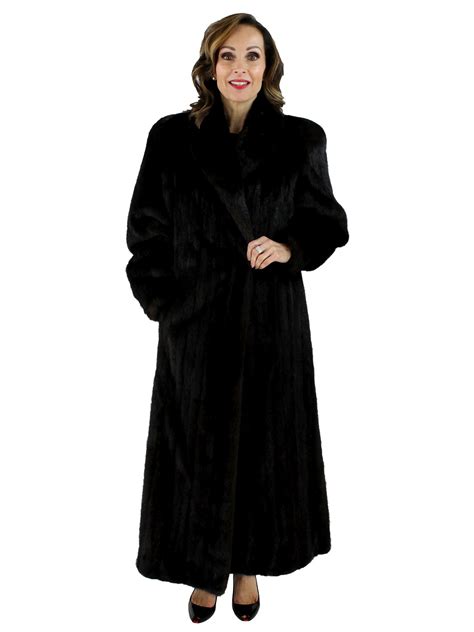 Ranch Female Mink Fur Coat Womens Medium Estate Furs