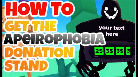 how to get the apeirophobia booth in pls donate roblox youtube