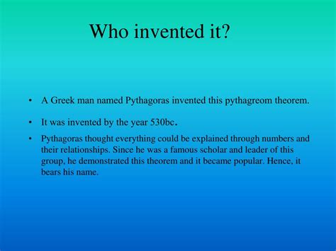 Ppt Pythagorean Theorem Powerpoint Presentation Free Download Id