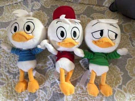 Ducktales Huey Louie And Dewey 12 Plush Lot Duck Tales Lot Of 3 Fast