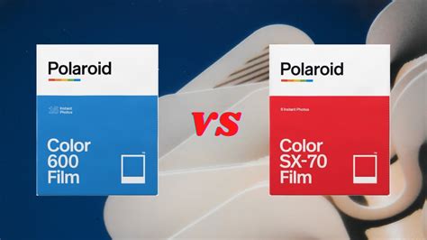 Comparing Polaroid Sx 70 Vs 600 Film Youtube