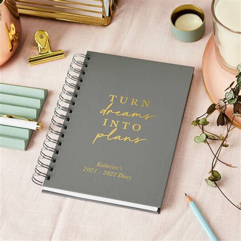 Personalised Dreams 202324 Mid Year Diary By Martha Brook Planner