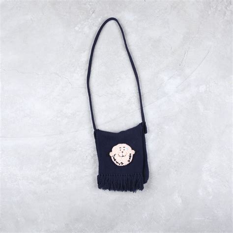 20471120 knitted hyoma sex pouch bag