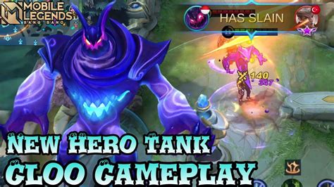 New Hero Tank Gloo Gameplay Mobile Legends Bang Bang Youtube