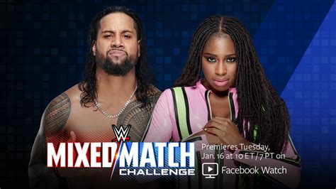 Jimmy Uso To Team With His Wife Naomi At Wwe Mixed Match Challenge Wwe