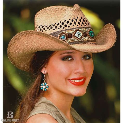 Bullhide Womens So Far Away Straw Hat Straw Cowgirl Hat Cowgirl