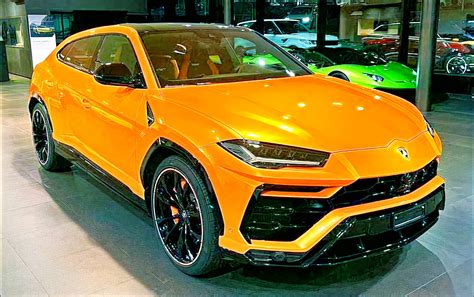 Luxury Orange Beast Lamborghini Urus