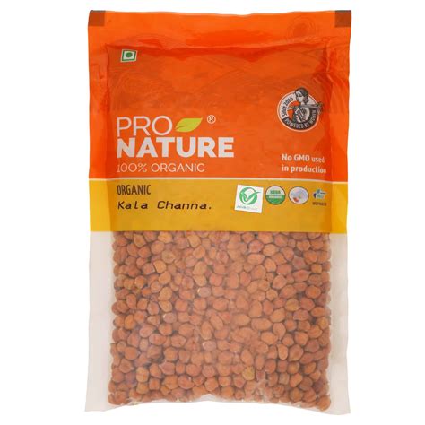 Pro Nature 100 Organic Kala Channa 500g Wellcurve
