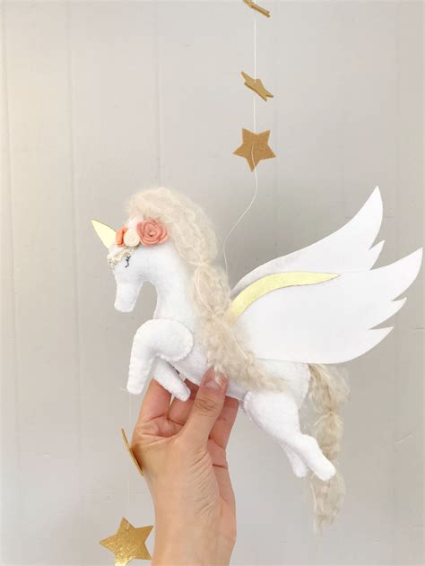 Ready To Ship Unicorn Mobile Baby Mobile Baby Mobile Etsy Unicorn