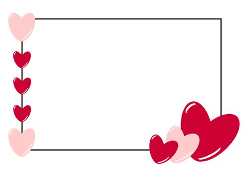 Word Valentines Day Template Printable