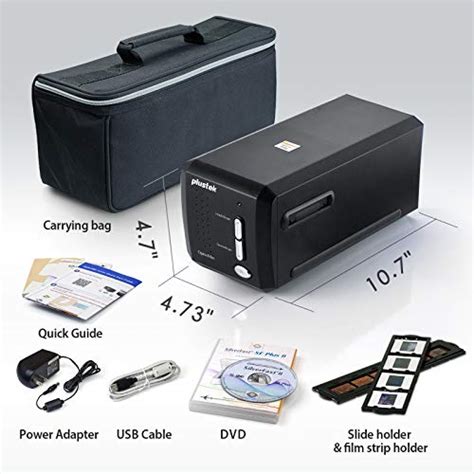 Plustek Opticfilm 8200i Se 35mm Film And Slide Scanner 7200 Dpi 48