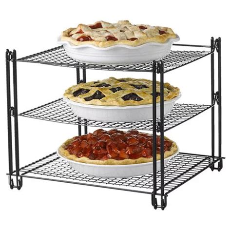 Nifty Solutions Tier Cooling Rack Non Stick Wire Mesh Design