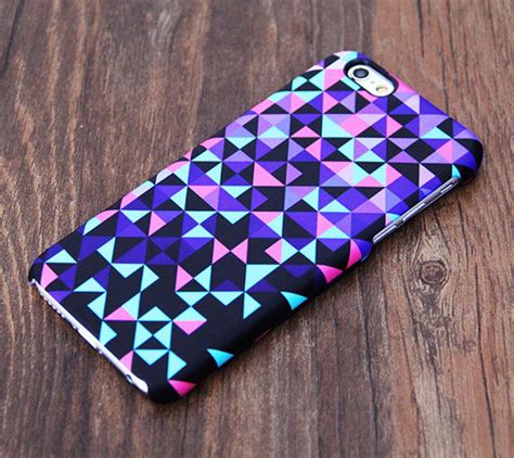 Violet Geometric Design Iphone 6 Caseplus5s5c54s Case 534 Cool