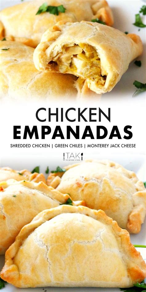 Chicken Empanadas Recipe Baked In The Oven The Anthony Kitchen