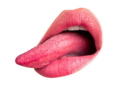 Premium Photo Long Tongue Macro Tongue Lick Lips Close Up Of Woman Mouth Sexy Tongue Sensual Lick